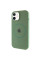 Чехол Silicone Case Full Protective (AA) with MagSafe для Apple iPhone 11 (6.1) - Зеленый / Pine green - фото