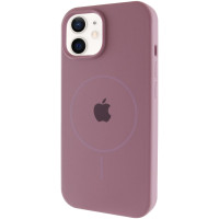 Чехол Silicone Case Full Protective (AA) with MagSafe для Apple iPhone 11 (6.1) - Лиловый / Lilac Pride