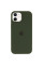 Чехол Silicone Case Full Protective (AA) with MagSafe для Apple iPhone 11 (6.1) - Зеленый / Cyprus Green - фото