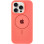 Чехол Silicone Case Full Protective (AA) with MagSafe для Apple iPhone 11 Pro Max (6.5) - Арбузный / Watermelon red