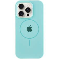 Чохол Silicone Case Full Protective (AA) with MagSafe для Apple iPhone 11 Pro Max (6.5) - Бірюзовий / Light Turquoise