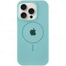 Чохол Silicone Case Full Protective (AA) with MagSafe для Apple iPhone 11 Pro Max (6.5) - Бірюзовий / Marine Green