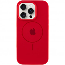 Чохол Silicone Case Full Protective (AA) with MagSafe для Apple iPhone 11 Pro Max (6.5) - Червоний / Red