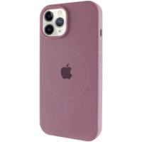 Чехол Silicone Case Full Protective (AA) with MagSafe для Apple iPhone 11 Pro Max (6.5) - Лиловый / Lilac Pride