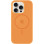 Чехол Silicone Case Full Protective (AA) with MagSafe для Apple iPhone 12 Pro / 12 (6.1) - Оранжевый / Papaya