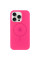 Чехол Silicone Case Full Protective (AA) with MagSafe для Apple iPhone 12 Pro / 12 (6.1) - Розовый / Barbie pink - фото