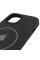 Чехол Silicone Case Full Protective (AA) with MagSafe для Apple iPhone 12 Pro Max (6.7) - Черный / Black - фото