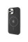 Чехол Silicone Case Full Protective (AA) with MagSafe для Apple iPhone 12 Pro Max (6.7) - Черный / Black - фото
