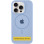 Чехол Silicone Case Full Protective (AA) with MagSafe для Apple iPhone 13 (6.1) - Голубой / Lilac Blue