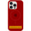 Чехол Silicone Case Full Protective (AA) with MagSafe для Apple iPhone 13 (6.1) - Красный / Deep Red