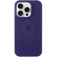 Чохол Silicone Case Full Protective (AA) with MagSafe для Apple iPhone 14 Pro Max (6.7) - Фіолетовий / Elderberry