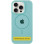 Чехол Silicone Case Full Protective (AA) with MagSafe для Apple iPhone 14 (6.1) - Бирюзовый / Marine Green