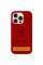 Чехол Silicone Case Full Protective (AA) with MagSafe для Apple iPhone 14 (6.1) - Красный / Deep Red - фото
