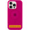 Чехол Silicone Case Full Protective (AA) with MagSafe для Apple iPhone 14 (6.1) - Малиновый / Dragon Fruit