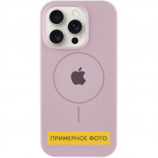 Чехол Silicone Case Full Protective (AA) with MagSafe для Apple iPhone 14 (6.1) - Розовый / Pink Sand