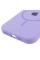 Чохол Silicone Case Full Protective (AA) with MagSafe для Apple iPhone 14 (6.1) - Бузковий / Dasheen - фото