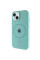 Чехол Silicone Case Full Protective (AA) with MagSafe для Apple iPhone 14 Plus (6.7) - Бирюзовый / Marine Green - фото
