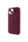 Чехол Silicone Case Full Protective (AA) with MagSafe для Apple iPhone 14 Plus (6.7) - Бордовый / Plum - фото
