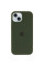 Чехол Silicone Case Full Protective (AA) with MagSafe для Apple iPhone 14 Plus (6.7) - Зеленый / Cyprus Green - фото