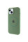 Чехол Silicone Case Full Protective (AA) with MagSafe для Apple iPhone 14 Plus (6.7) - Зеленый / Pine green - фото