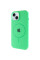 Чехол Silicone Case Full Protective (AA) with MagSafe для Apple iPhone 14 Plus (6.7) - Зеленый / Spearmint - фото