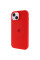 Чехол Silicone Case Full Protective (AA) with MagSafe для Apple iPhone 14 Plus (6.7) - Красный / Red - фото