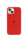 Чехол Silicone Case Full Protective (AA) with MagSafe для Apple iPhone 14 Plus (6.7) - Красный / Red - фото