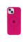 Чехол Silicone Case Full Protective (AA) with MagSafe для Apple iPhone 14 Plus (6.7) - Малиновый / Dragon Fruit - фото