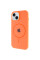 Чехол Silicone Case Full Protective (AA) with MagSafe для Apple iPhone 14 Plus (6.7) - Оранжевый / Papaya - фото