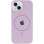 Чохол Silicone Case Full Protective (AA) with MagSafe для Apple iPhone 14 Plus (6.7) - Бузковий / Lilac