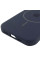 Чехол Silicone Case Full Protective (AA) with MagSafe для Apple iPhone 14 Plus (6.7) - Темно-синий / Midnight blue - фото