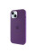 Чехол Silicone Case Full Protective (AA) with MagSafe для Apple iPhone 14 Plus (6.7) - Фиолетовый / Amethyst - фото