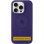 Чехол Silicone Case Full Protective (AA) with MagSafe для Apple iPhone 15 (6.1) - Фиолетовый / Elderberry