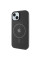 Чехол Silicone Case Full Protective (AA) with MagSafe для Apple iPhone 15 (6.1) - Черный / Black - фото