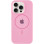 Чохол Silicone Case Full Protective (AA) with MagSafe для Apple iPhone 15 Pro (6.1) - Рожевий / Light pink