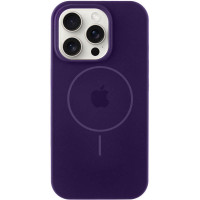 Чехол Silicone Case Full Protective (AA) with MagSafe для Apple iPhone 15 Pro (6.1) - Фиолетовый / Amethyst