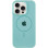 Чехол Silicone Case Full Protective (AA) with MagSafe для Apple iPhone 15 Pro Max (6.7) - Бирюзовый / Marine Green