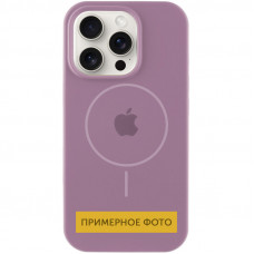 Чехол Silicone Case Full Protective (AA) with MagSafe для Apple iPhone 15 Plus (6.7) - Лиловый / Lilac Pride