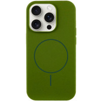Чохол Silicone Case Full Protective (AA) NO LOGO with MagSafe для Apple iPhone 11 Pro (5.8) - Зелений / Dark Olive