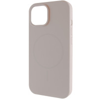 Чехол Silicone Case Full Protective (AA) NO LOGO with MagSafe для Apple iPhone 11 Pro (5.8) - Серый / Light Grey