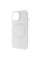 Чохол Silicone Case Full Protective (AA) NO LOGO with MagSafe для Apple iPhone 11 (6.1) - Білий / White - фото