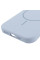 Чохол Silicone Case Full Protective (AA) NO LOGO with MagSafe для Apple iPhone 11 (6.1) - Блакитний / Lilac Blue - фото