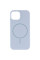 Чохол Silicone Case Full Protective (AA) NO LOGO with MagSafe для Apple iPhone 11 (6.1) - Блакитний / Lilac Blue - фото