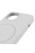 Чохол Silicone Case Full Protective (AA) NO LOGO with MagSafe для Apple iPhone 11 Pro Max (6.5) - Білий / White - фото