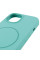 Чехол Silicone Case Full Protective (AA) NO LOGO with MagSafe для Apple iPhone 11 Pro Max (6.5) - Бирюзовый / Marine Green - фото