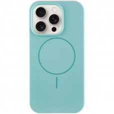 Чехол Silicone Case Full Protective (AA) NO LOGO with MagSafe для Apple iPhone 11 Pro Max (6.5) - Бирюзовый / Marine Green