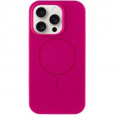 Чехол Silicone Case Full Protective (AA) NO LOGO with MagSafe для Apple iPhone 11 Pro Max (6.5) - Малиновый / Dragon Fruit