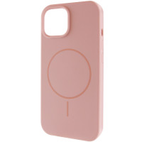 Чохол Silicone Case Full Protective (AA) NO LOGO with MagSafe для Apple iPhone 11 Pro Max (6.5) - Рожевий / Pink Sand