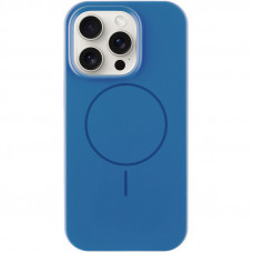 Чехол Silicone Case Full Protective (AA) NO LOGO with MagSafe для Apple iPhone 11 Pro Max (6.5) - Синий / Denim Blue