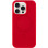 Чохол Silicone Case Full Protective (AA) NO LOGO with MagSafe для Apple iPhone 12 Pro / 12 (6.1) - Червоний / Red